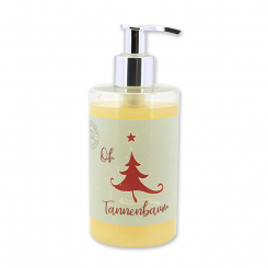 Flüssigseife mit Schafmilch 250ml im Spender "Bunte Festtage Motiv 4", Schneerose 