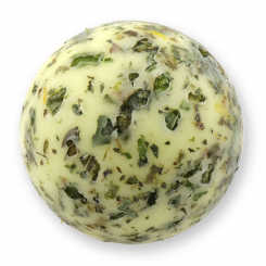 Bath butter bomb with sheep milk 50g, Mountain herbs 