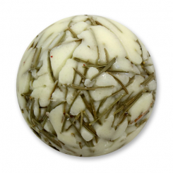 Bath butter bomb with sheep milk 50g, Spruce Needles/Swiss Pine 