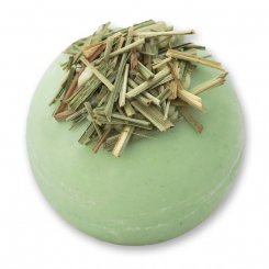 Bath butter bomb with sheep milk 50g, Lemongrass/Lemongrass-Lemon Balm 