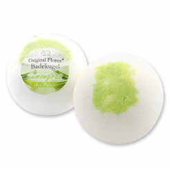 Bath bomb with sheep milk 125g, Lemongrass 