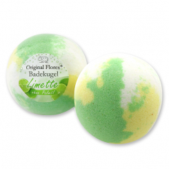 Badekugel mit Schafmilch 125g, Limette 