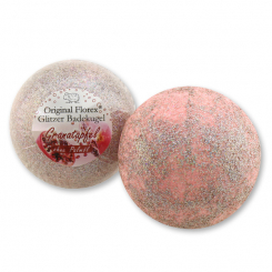 Bath bomb with sheep milk 130g, Pomegranate 