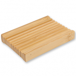 Soap dish made out of bamboo 