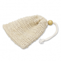 Soap holder bag sisal 11x14cm 
