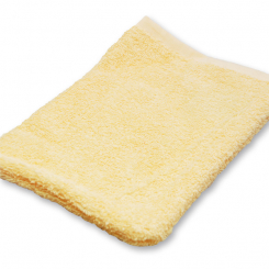 Washcloth 16 x 21 cm, light orange 