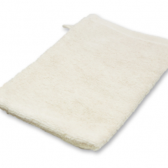 Waschlappen 16 x 21 cm, creme 