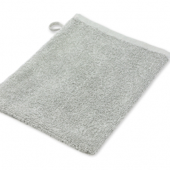 Washcloth 16 x 21 cm, grey 
