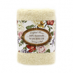 Towel 30x30cm "Vintage motif 143", cream 