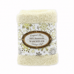 Towel 30x30cm "Vintage motif 93", cream 