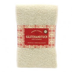 Guest towel 30x50cm, "Handmade Paper" creme 