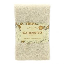 Guest towel 30x50cm, "Handmade Paper" creme 