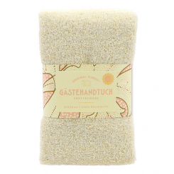 Guest towel 30x50cm, "Handmade Paper" creme 