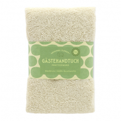 Guest towel 30x50cm, "Handmade Paper" creme 