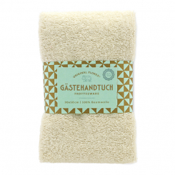 Guest towel 30x50cm, "Handmade Paper" creme 