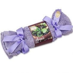 Schafmilchseifen Waschzuckerl mit Mascherl eckig 100g, Aronia 