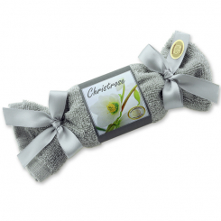 Schafmilchseifen Waschzuckerl mit Mascherl eckig 100g, Christrose 