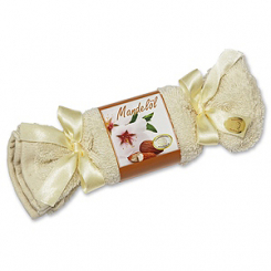 Schafmilchseifen Waschzuckerl mit Mascherl eckig 100g, Mandelöl 