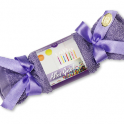 Sheep milk soap 100g in a washcloth "Alles Gute", Grapefruit 