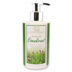 Body milk with organic sheep milk 250ml in a dispenser, Verbena 