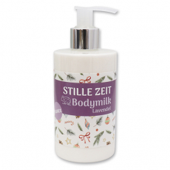 Bodymilk mit Schafmilch 250ml im Spender "Stille Zeit", Lavendel 