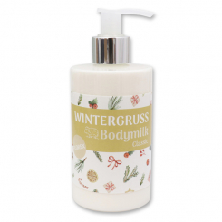 Bodymilk mit Schafmilch 250ml im Spender "Wintergruß", Classic 