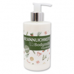 Body milk with sheep milk 250ml in a dispenser "Besinnlichkeit", Verbena 