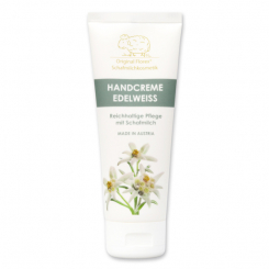 Hand cream with organic sheep milk 75ml, Edelweiss 