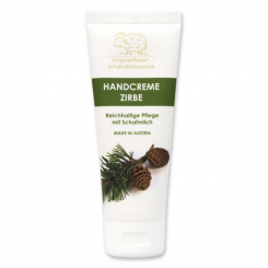 Hand cream with organic sheep milk 75ml, Swiss Pine 