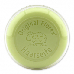 Haarseife mit Schafmilch rund 100g in Dose, Melisse 