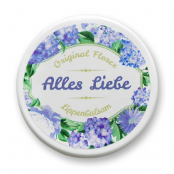 Lip balm 10ml "Alles Liebe", Lavender 