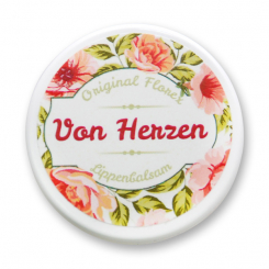 Lip balm 10ml "Von Herzen", Rose 