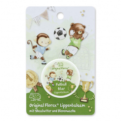 Lip balm 10ml with a card "Fußball Star", Magic land 