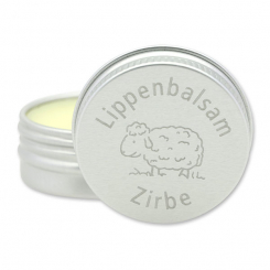 Lip balm in a box with laser engraving 15ml, Swiss Pine 
