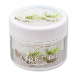 Bodybutter mit biologischer Schafmilch 125ml, Schneerose 