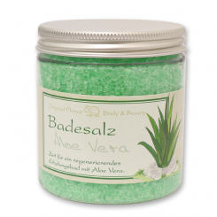 Badesalz 300g in der Dose klassisch, Aloe Vera 