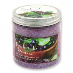 Badesalz 300g in der Dose modern, Aronia 