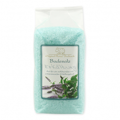 Bath salt 1kg in a cellophane bag, "Against a cold" 