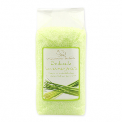 Badesalz 1kg in Cello, Lemongras 