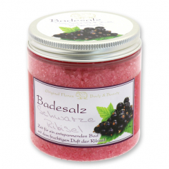 Bath salt 300g in a container modern, Black currant 
