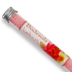 Badesalz 28g in der Phiole, Lotus 