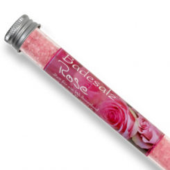 Badesalz 28g in der Phiole, Rose 