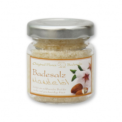 Badesalz 60g im Glas, Mandelöl 