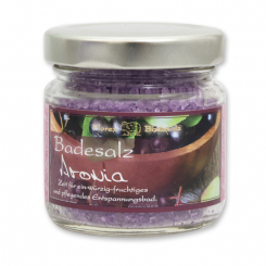 Badesalz 120g im Glas, Aronia 
