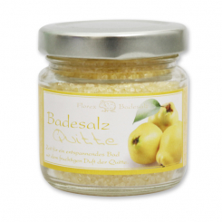 Badesalz 120g im Glas, Quitte 