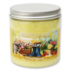 Bath salt 300g in a container "Gartenträume", Chamomile 