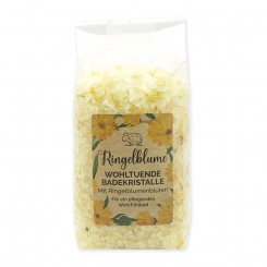 Bath salt rough 1kg in a cellophane bag, Marigold 