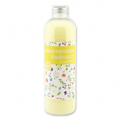 Bath salt 320g in a bottle "Sonnenschein", Grapefruit 