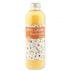 Bath salt 320g in a bottle "Gute Laune", Orange 