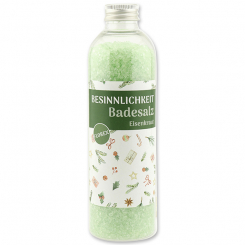 Bath salt 320g in a bottle "Besinnlichkeit", Verbena 